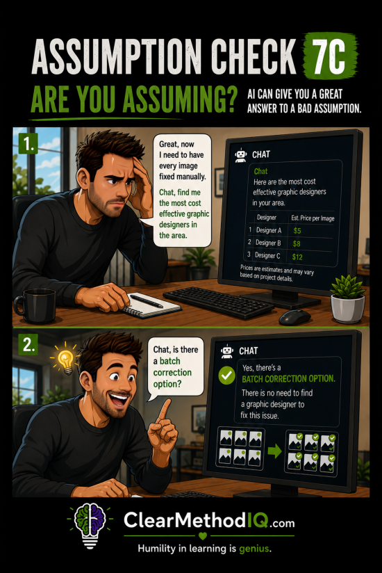 Assumption Check 7C Are You Assuming - 24x36