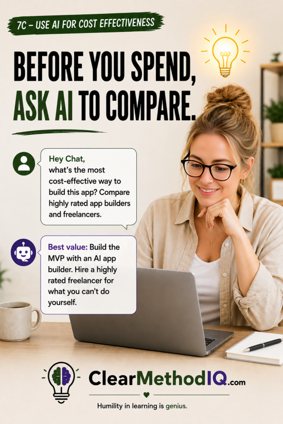 Before You Spend Ask Ai To Compare - 24x36