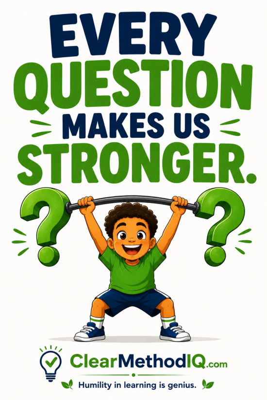 Every Question Makes Us Stronger - 24x36