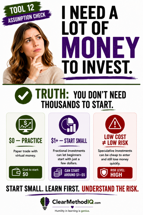 I Need A Lot Of Money To Invest - 12x18