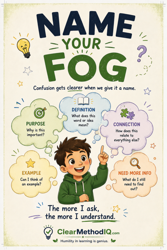 Name Your Fog - 24x36