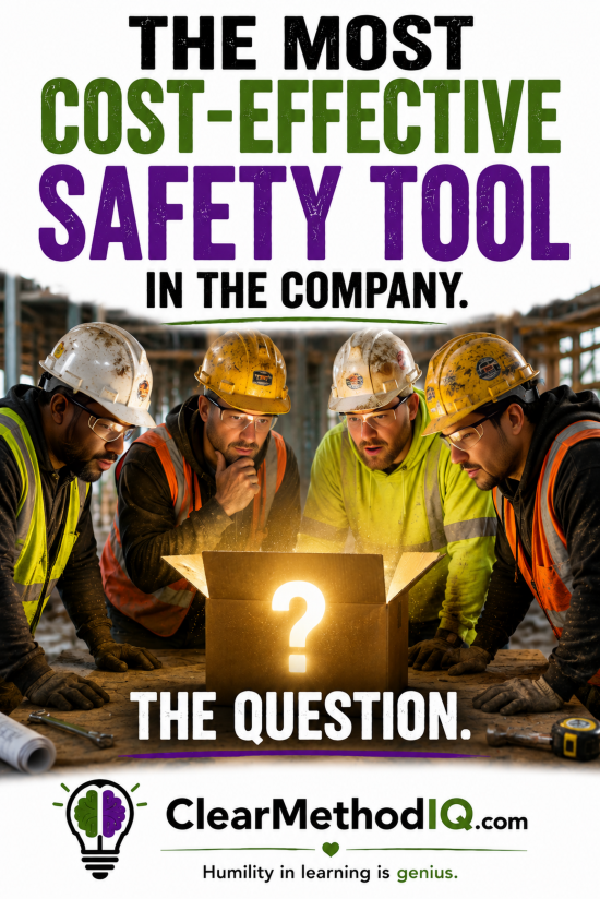 The Most Cost-Effective Safety Tool - 24x36