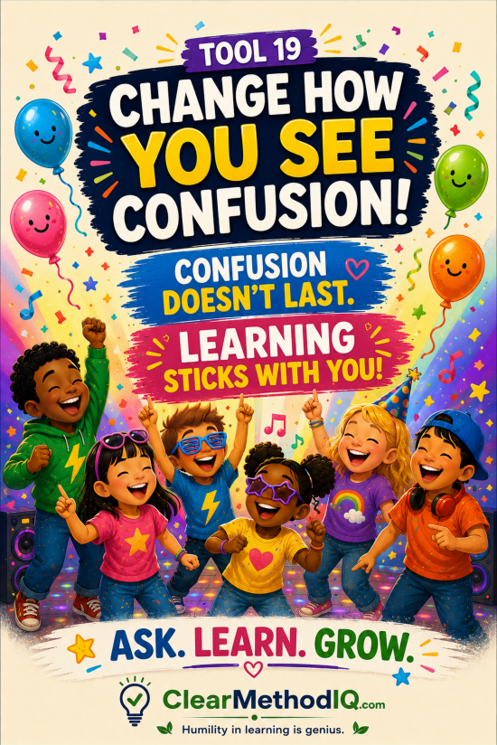 Tool 19 Change How You See Confusion! - 24x36